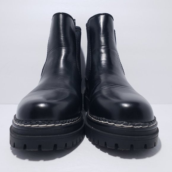 Sam & Libby Black Ankle Boots - Picture 3 of 11